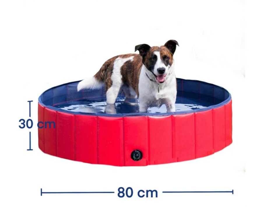 Piscina Plegable Para Mascota 80x20 cm